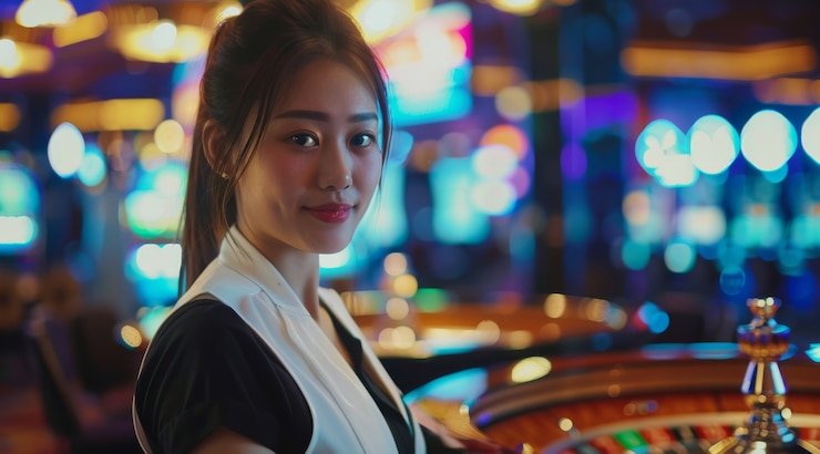 Live dealer baccarat and roulette table rooms streaming in real time on 111jili Casino